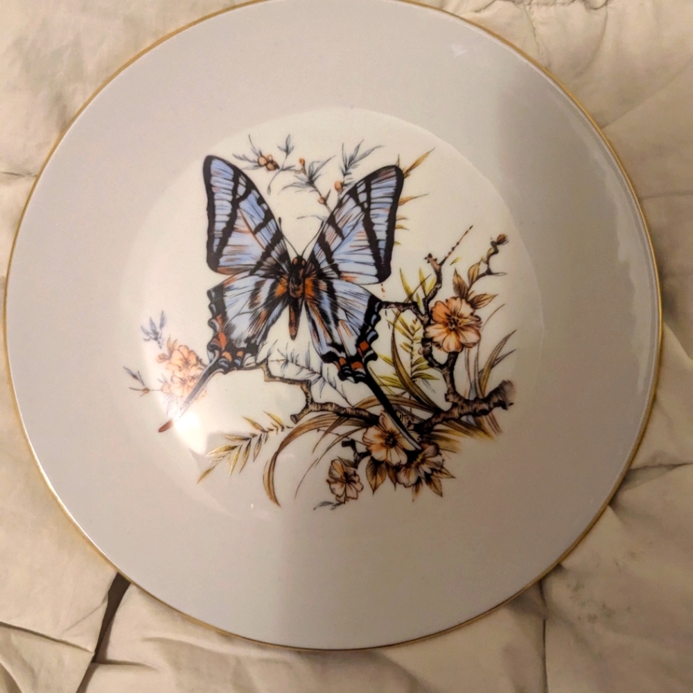 Elegant Butterfly Dinner Plate